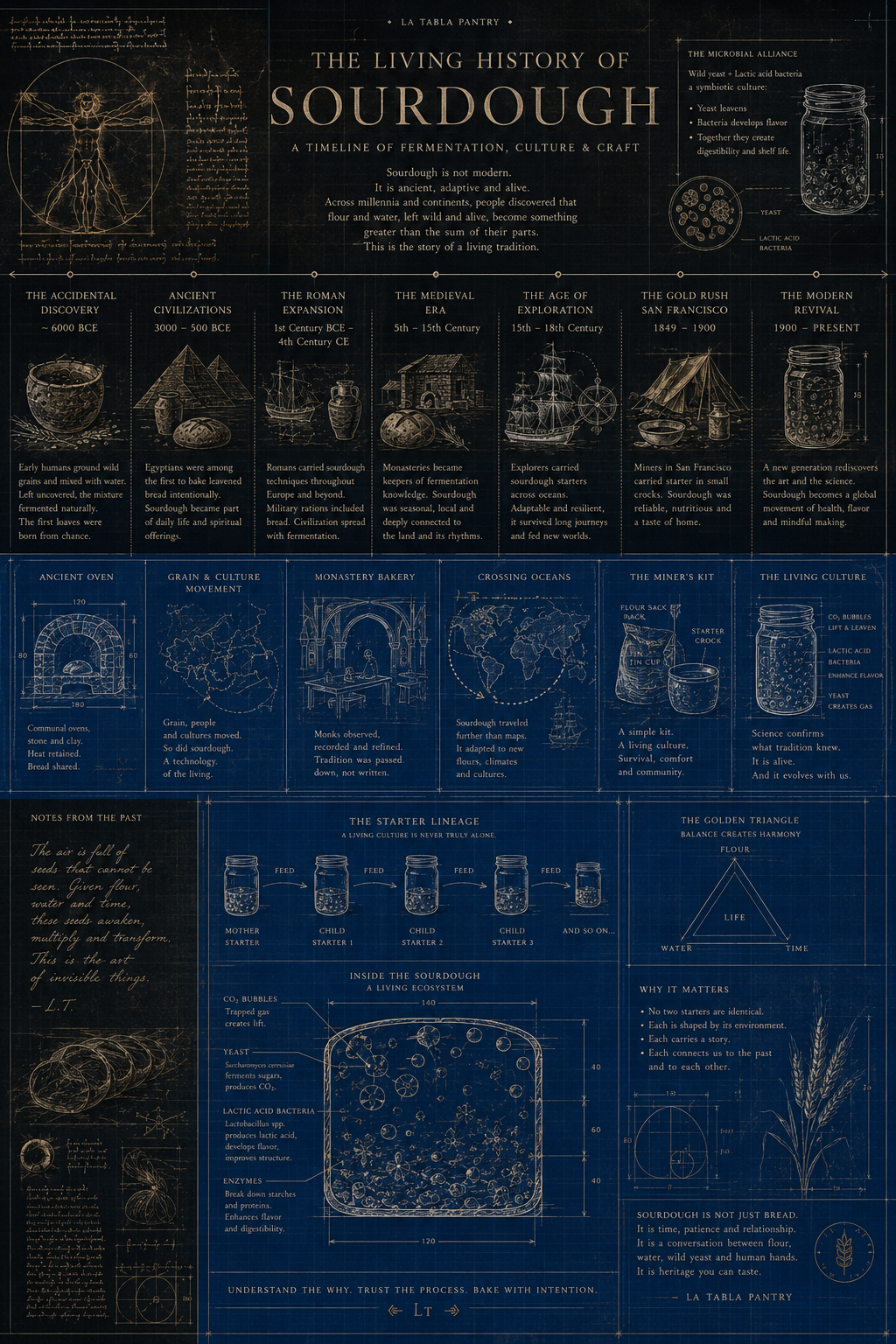 Field Notes Series: No. 01 — The Living History of Sourdough (Blueprint Edition)