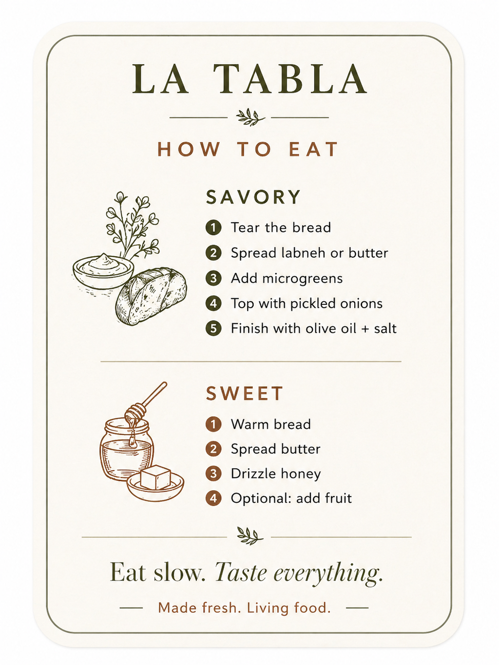 La Tabla Labneh – Yogurt Cheese