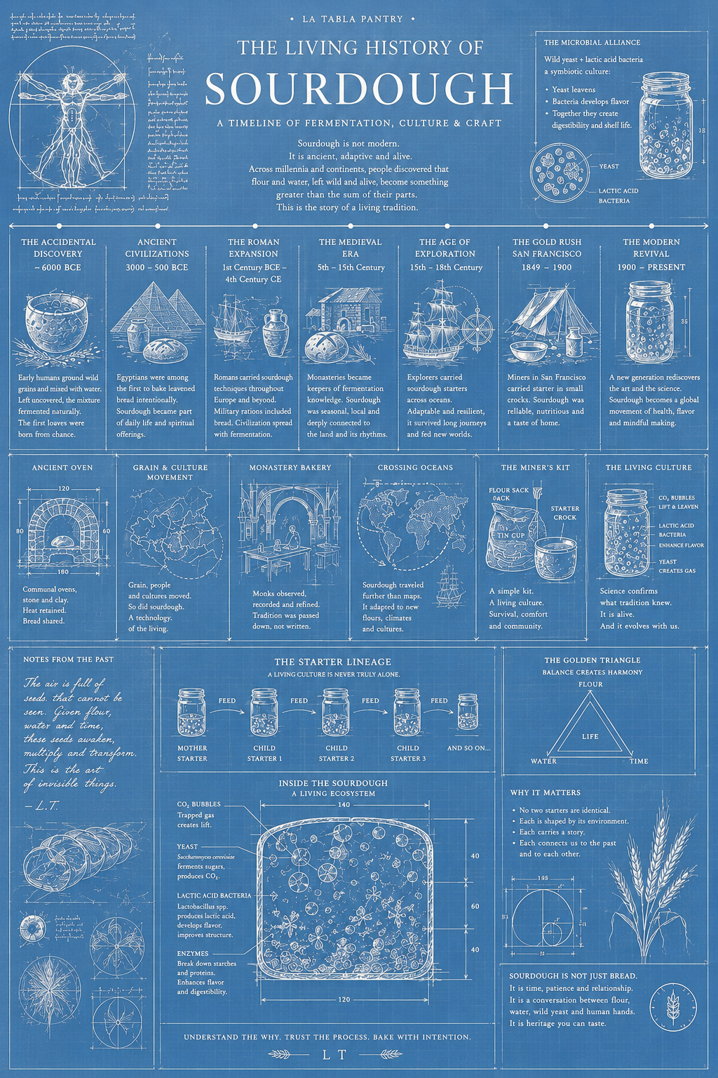 Field Notes Series: No. 01 — The Living History of Sourdough (Blueprint Edition)