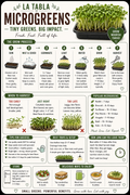 Beginner's Guide to Growing Microgreens at Home — Matte Print