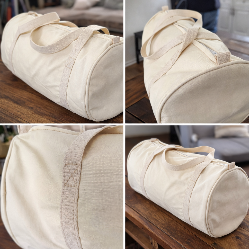 Vintage Style Duffle Bag