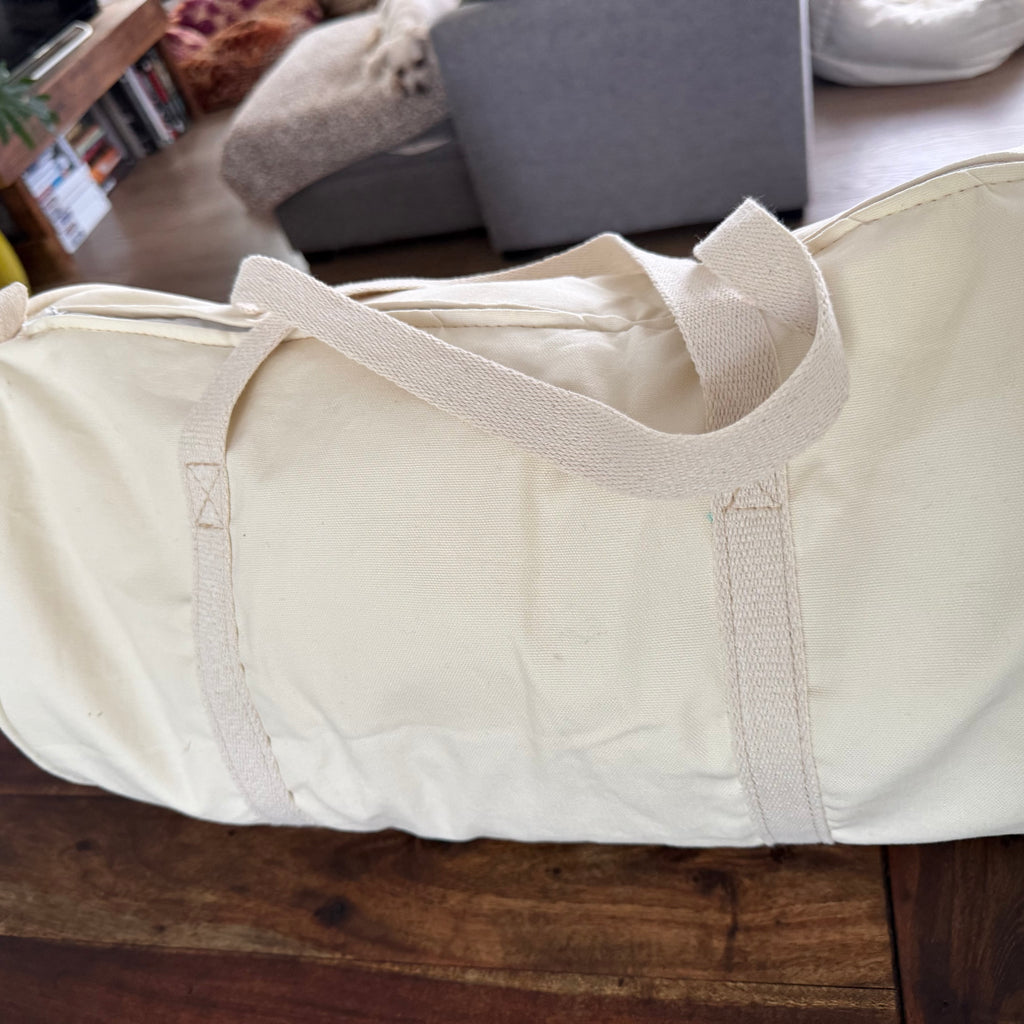 Vintage Style Duffle Bag