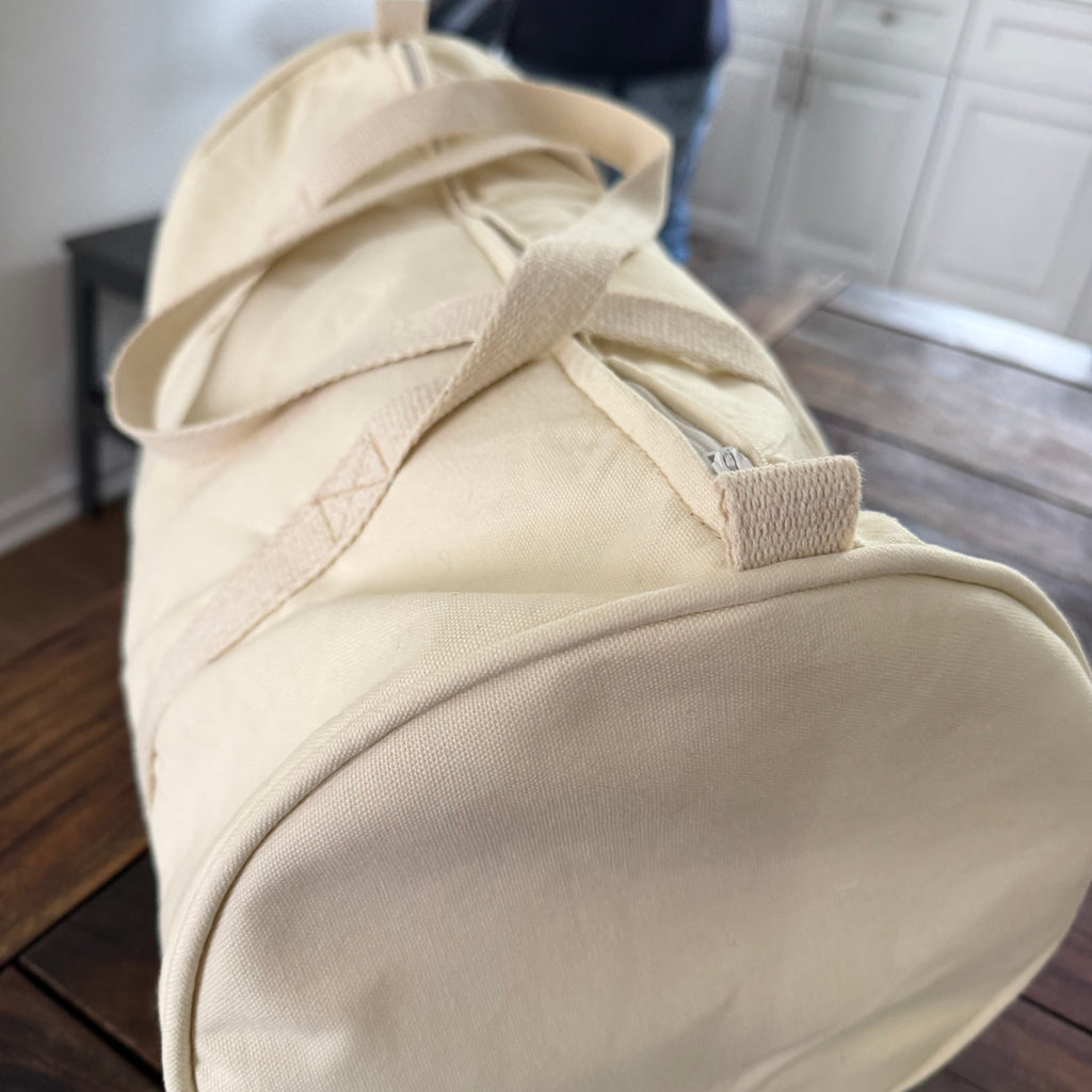 Vintage Style Duffle Bag