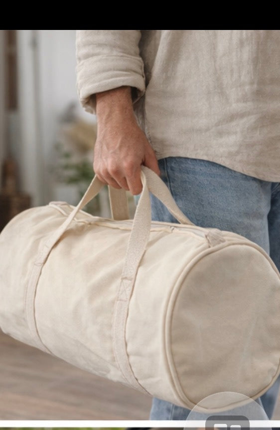 Vintage Style Duffle Bag