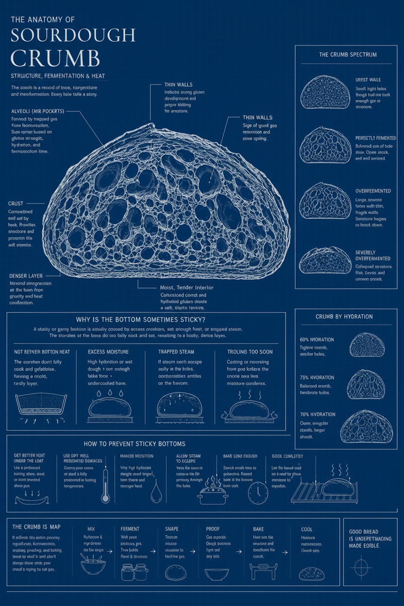 Anatomy of Sourdough Crumb Blueprint