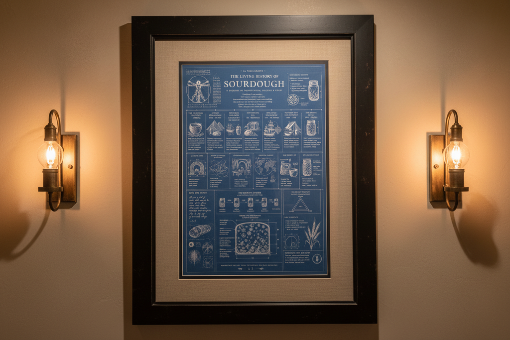 Living History of Sourdough — RH Sconce Mockup