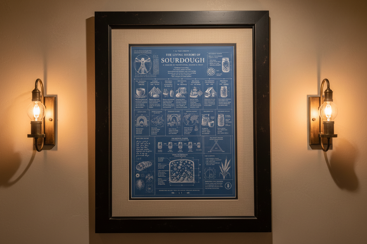 Living History of Sourdough — RH Sconce Mockup